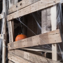 El pueblo maldito (Halloween). Un proyecto de Instalaciones de Cuadrado Creativo - 18.04.2015