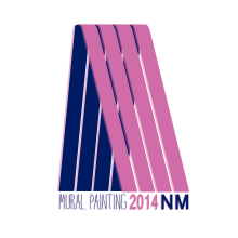 Logo NM MURAL PAINTING. Encuentro anual de pintura mural.. Design, Br, ing, Identit, and Graphic Design project by Jesús Massó - 04.19.2015