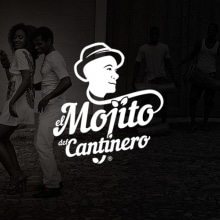 El Mojito del Cantinero, branding marca, ilustraciones vídeo promocional y web presentación.. Un proyecto de Br, ing e Identidad, Diseño Web y Vídeo de CREATIAS Estudio - 22.04.2015