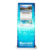 Branding y aplicación totem interactivo Hotel Barceló Marbella. Br, ing e Identidade, Design gráfico, e Design interativo projeto de alfonso ayala - 22.04.2015