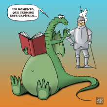 San Jorge y el dragón. Un proyecto de Ilustración tradicional de Javier Usón - 22.04.2015