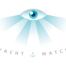 Yacht Watch Logo para tarjetas de visita. Br, ing e Identidade, e Design gráfico projeto de Livia Sferrazza - 09.11.2013