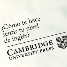 Cambridge University Press. Un progetto di Direzione artistica, Cop e writing di Jesús Ramos García-Elorz - 23.04.2015