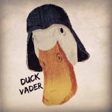 Duck Vader. Ilustração tradicional projeto de Chencho Jiménez - 27.04.2015