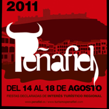 Cartel fiestas de Peñafiel. Design projeto de Ciscu Design - 26.11.2014
