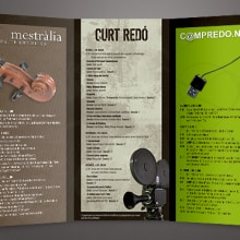 Mestràlia y Curt Redó. Un proyecto de Diseño, Dirección de arte, Gestión del diseño, Diseño editorial y Diseño gráfico de Àngela Curto - 03.05.2012