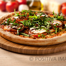 POSITIVA para Pizza Hut. Design, Photograph, and Cooking project by Silvia Belloso Lázaro - 05.03.2015