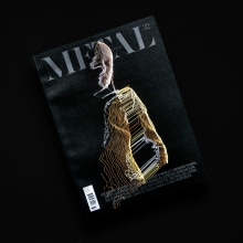 Metal Issue 32. Design editorial, e Tipografia projeto de Manu Rodríguez Chavarría - 03.05.2015