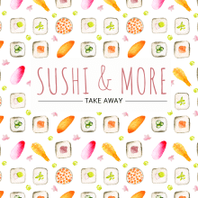 Sushi & More. Un proyecto de Diseño gráfico de Ana Sánchez Tejedor - 04.05.2015