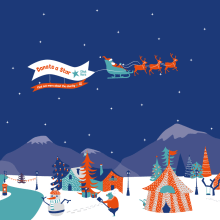 LEAD FORENSICS. Christmas raising. . Design, Traditional illustration, and Web Design project by Silvia Bezos García - 12.17.2014