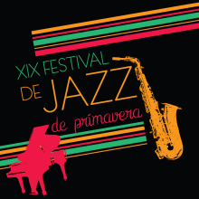 Cartel Festival de Jazz de Primavera 2015. Design, Traditional illustration, and Graphic Design project by Idoia de Luxán Vázquez - 04.19.2015