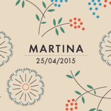 Martina Ein Projekt aus dem Bereich Traditionelle Illustration, Events, Grafikdesign und Verpackung von Heroine Studio - 05.05.2015