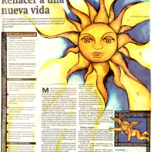 Maquetación DIARIO PANORAMA 2000. Design editorial, e Design gráfico projeto de Aniela Bermudez Moros - 06.05.2015
