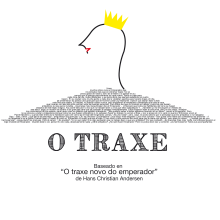 Cartel para "O Traxe". Graphic Design project by Beatriz López García - 12.14.2014