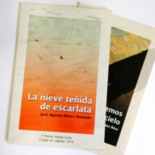 Diseño y maquetación del: Primer Premio de Novela Corta "Ciudad de Leganés". Un proyecto de Diseño editorial y Diseño gráfico de José María Rivero Pilar - 12.05.2015