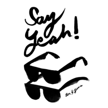 Say yeah!. Un progetto di Design, Graphic design e Calligrafia di Jordi Ubanell - 14.05.2015