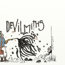 Devil Miths. Ilustração tradicional projeto de marco mg - 14.05.2015