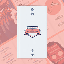 The Pocketbook. Ilustração tradicional, Direção de arte, Design editorial, e Design gráfico projeto de Cristian Eres - 17.05.2015