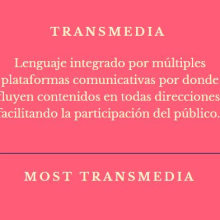 Narrativas Transmedia. Un proyecto de Cine, vídeo y televisión de Josue Rodrigo Contreras Granados - 18.05.2015