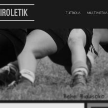 kiroletik.eus. Un proyecto de Diseño Web de Iune Trecet - 30.01.2015