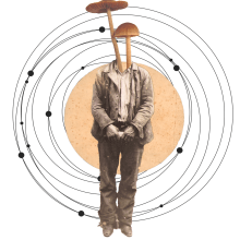 Boletus-man. Photograph, Graphic Design, and Collage project by Eli MG - 05.18.2015