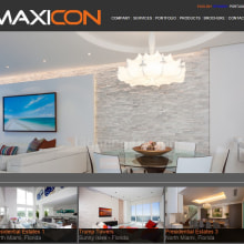 Maxicon | Web | Estados Unidos . Design, UX / UI, Information Architecture, Interactive Design, Marketing, Web Design, and Web Development project by Olberg Sanz Isaza - 05.19.2015