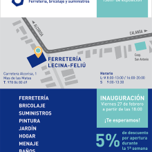 Flyer para ferretería. Design gráfico projeto de PATRICIA PÉREZ CASTAÑER - 19.02.2015