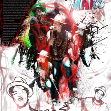 Bruno Mars - Póster. Un proyecto de Diseño gráfico de Jorge Romero - 24.05.2015