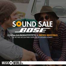 Campaña Sound Sale Bose. Design, and Web Development project by David Pérez Baeza - 05.24.2015