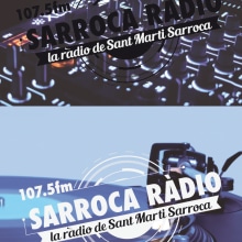 Logo/Sarroca Ràdio . Design, Br, ing, Identit, and Graphic Design project by Ricard Colom Romero - 05.26.2015