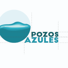 PozosAzules.Logo.. Br, ing & Identit project by Camila Bernal - 01.03.2013