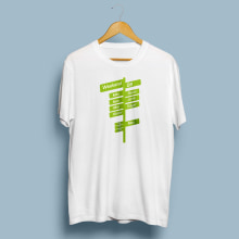 Camiseta Weekend. Design de acessórios projeto de Edgar Folque Ventura - 28.05.2011