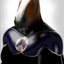 Thunder Horse. 3D projeto de Miguel Angel Luna Armada - 17.03.2015
