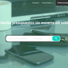 Plantilla psd de un portal de trabajo. Un proyecto de UX / UI y Diseño Web de Isabel García Ferro - 31.05.2015