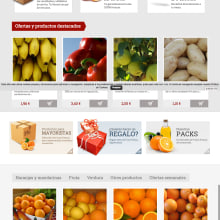 Tienda online frutascarmen.com. Desenvolvimento Web projeto de Alan Cesarini - 01.06.2015
