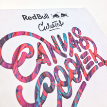 Red Bull Curates: Canvas Cooler. Traditional illustration, T, and pograph project by Ales Santos - 06.01.2015
