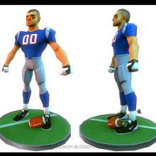 Sport Character low poly. 3D, and Game Design project by gesiOH - 06.01.2015
