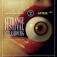 L'Étrange Festival Strasbourg. Photograph, Art Direction, and Graphic Design project by Cristo Aleister - 04.05.2011