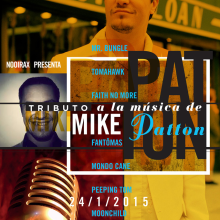 Tributo a la música de Mike Patton. Un proyecto de Música, Dirección de arte y Diseño gráfico de Cristo Aleister - 23.01.2015