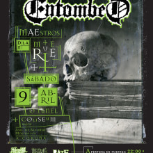 Entombed Maestros de la Muerte. Photograph, Art Direction, and Graphic Design project by Cristo Aleister - 04.08.2011
