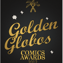 GOLDEN GLOBOS. Direção de arte, Design de personagens, Design gráfico, Caligrafia, e Comic projeto de VIVACOBI studio - 02.06.2015