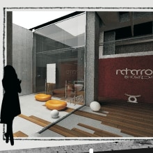 Showroom Naharro, Madrid / Diseño de Interiores. Design, 3D, Arquitetura de interiores, e Design de interiores projeto de Belén del Olmo - 21.04.2009