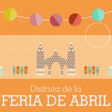 Ing Direct - Feria de Abril. Ilustração tradicional, e Motion Graphics projeto de Candida Bevilacqua - 04.04.2015