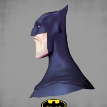 BATMAN ZBRUSH. 3D, e Design de personagens projeto de Adrián Andújar - 04.06.2015