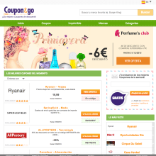 Coupon & Go. Br, ing, Identit, and Web Design project by Juan Andrés Moreno Rubio - 06.06.2015