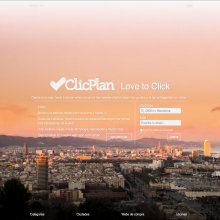 ClicPlan. Br, ing, Identit, and Web Development project by Juan Andrés Moreno Rubio - 06.06.2015
