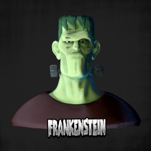 FRANKENSTEIN ZBRUSH CURSO. Un proyecto de 3D y Diseño de personajes de Adrián Andújar - 08.06.2015