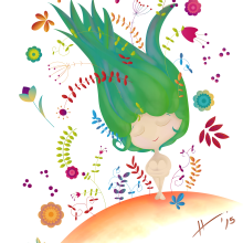 Nature. Ilustração tradicional, Artes plásticas, e Design gráfico projeto de Llucia Carbonell Gamón - 10.06.2015