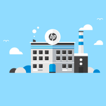 Ilustraciones HP. Un proyecto de Ilustración tradicional, Motion Graphics, Informática y Diseño de personajes de Huaman Studio - 10.06.2015