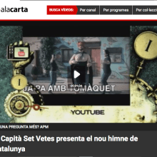 Capità Set Vetes - "Barça Sardana". Un proyecto de Música, Cine, vídeo, televisión, Diseño de personajes y Vídeo de Ferran Maspons - 26.02.2015